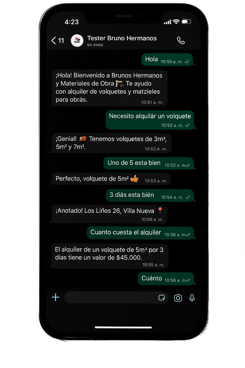 Obrify WhatsApp Bot Interface